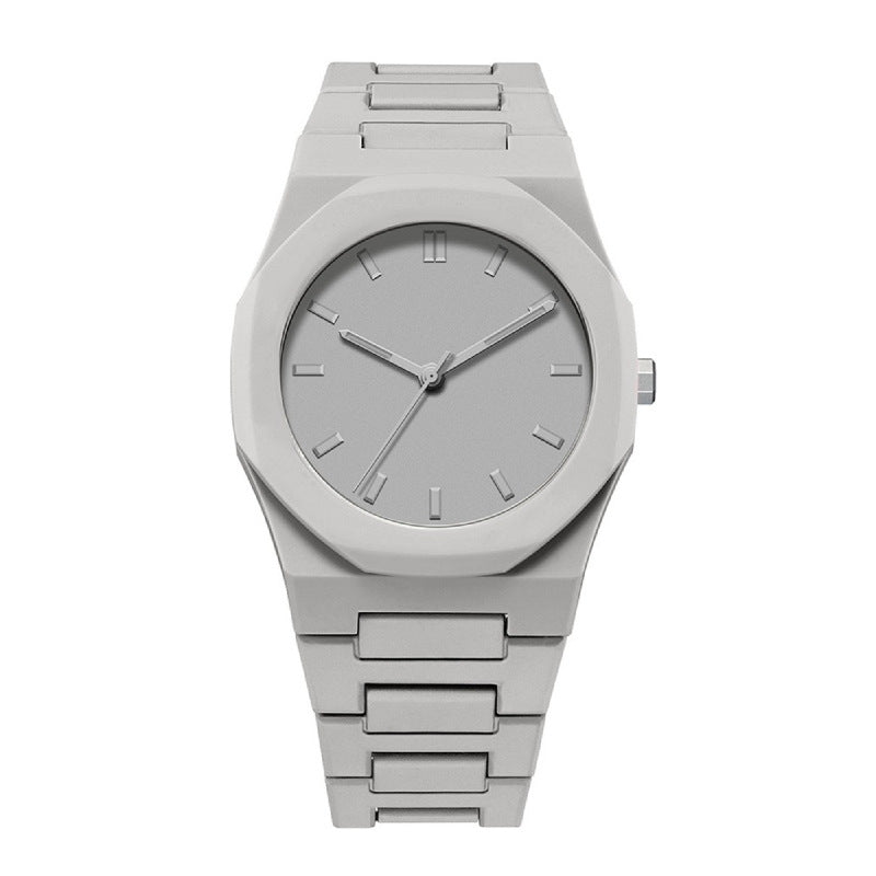 Arabic Numerals Hot Quartz Watch Casual Simple High Sense Neutral Waterproof Watch Southeast Asia Europe and America Flow Rebel