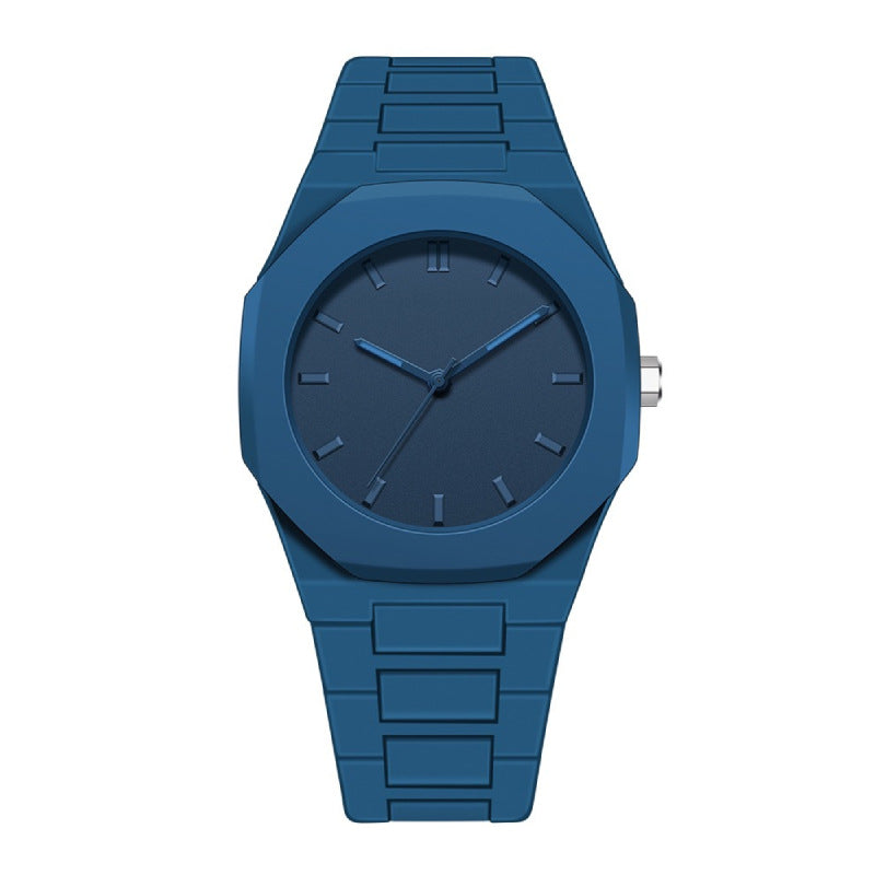 Arabic Numerals Hot Quartz Watch Casual Simple High Sense Neutral Waterproof Watch Southeast Asia Europe and America Flow Rebel