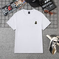 Summer New Short-Sleeved T-Shirts for Young Men Loose Casual Round Neck Trendyy T-Shirts for Men Wholesale in Stock Rebel