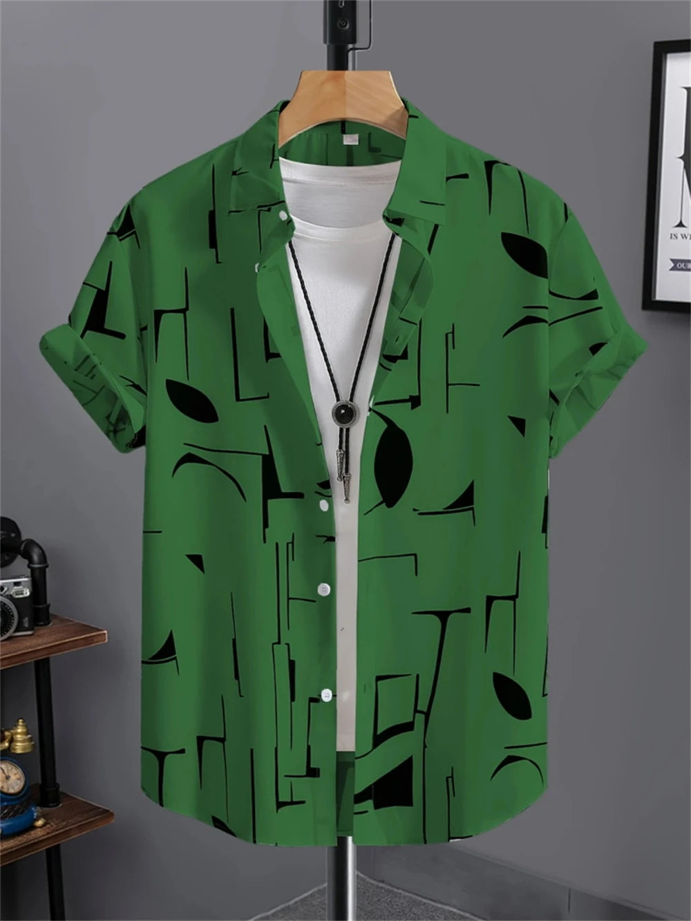 Chemise à manches courtes Vêtements pour hommes Rebel