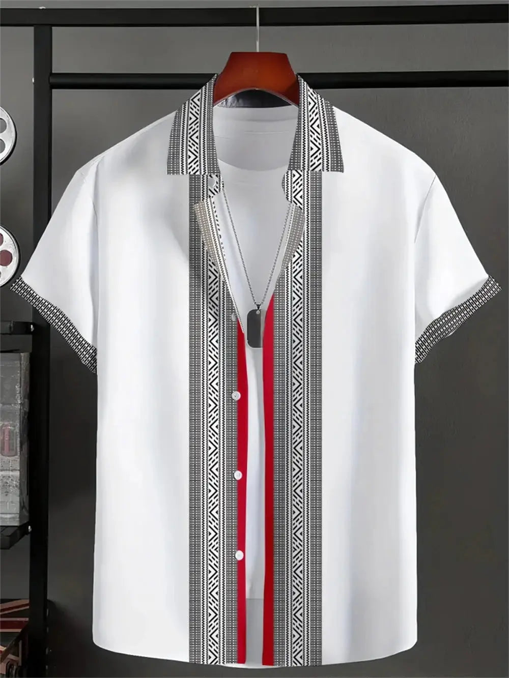 Chemise à manches courtes Vêtements pour hommes Rebel