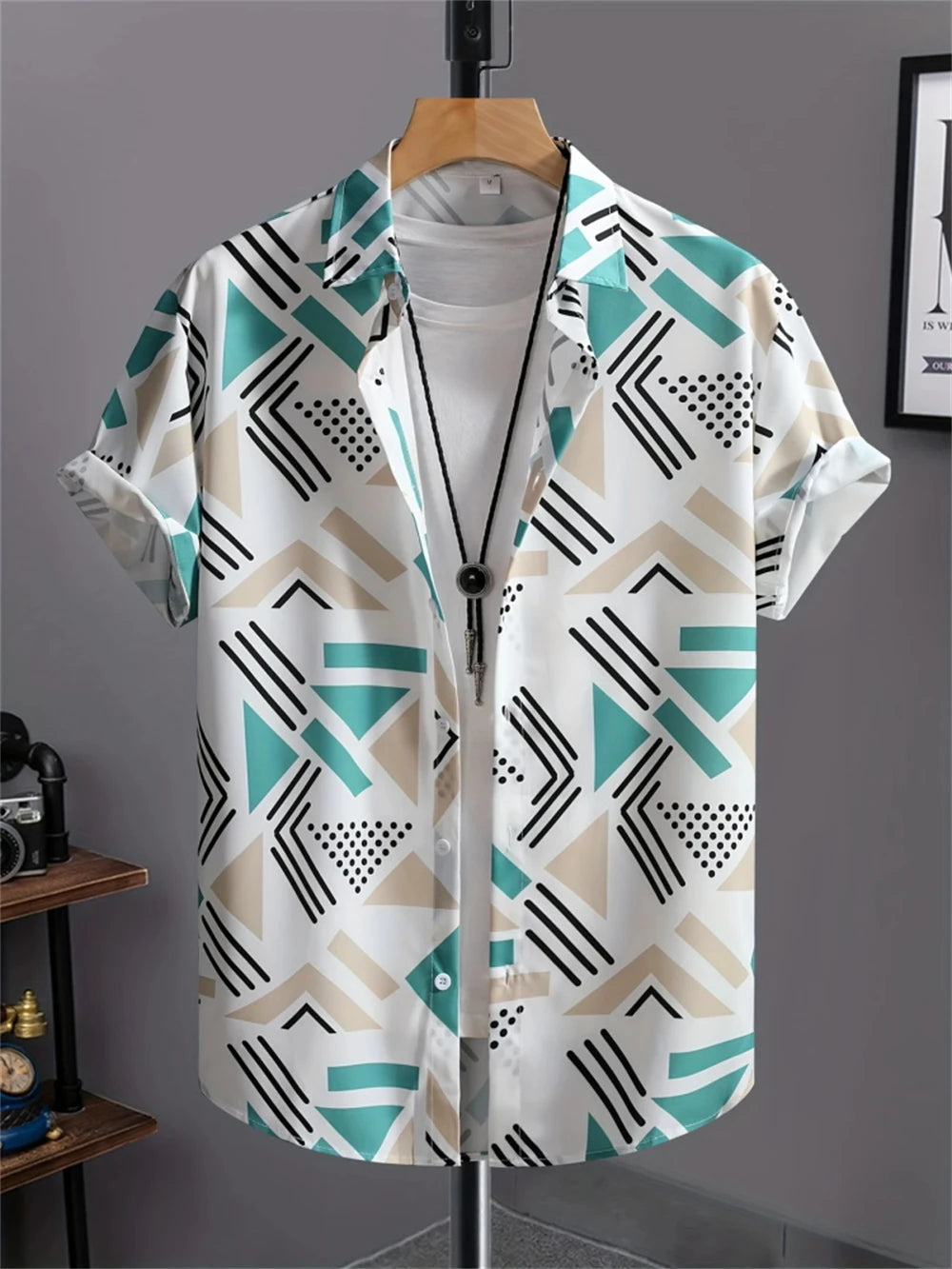 Chemise à manches courtes Vêtements pour hommes Rebel
