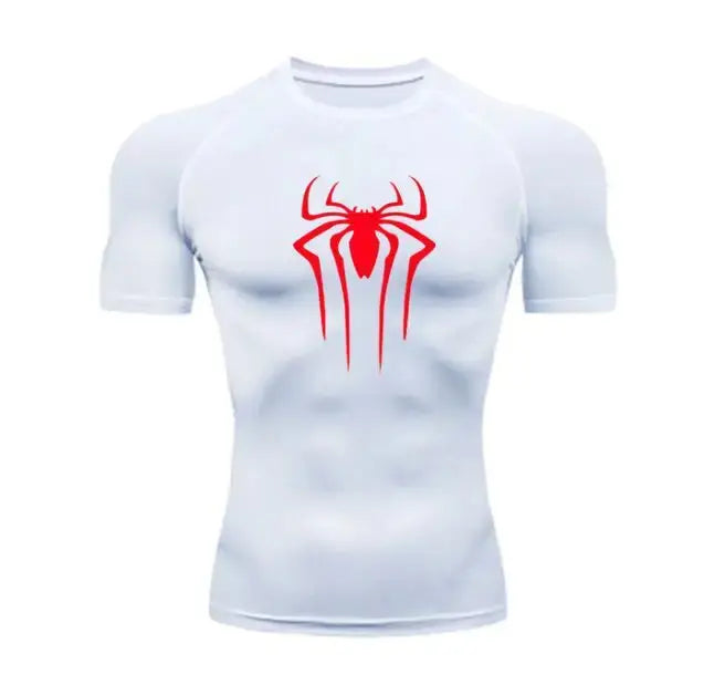 Chemise de compression Hommes Fitness Gym Rebel