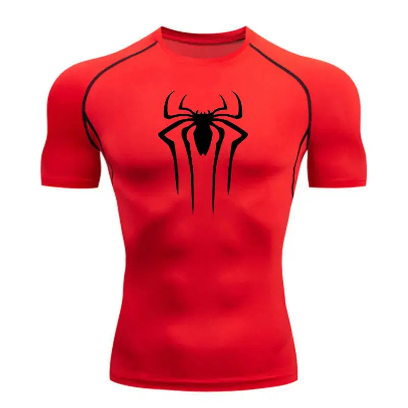 Chemise de compression Hommes Fitness Gym Rebel