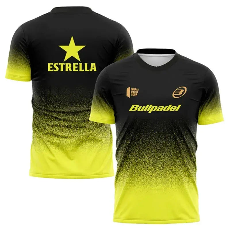 T-shirt de sport Été Course en plein air Fitness Manches courtes Rebel