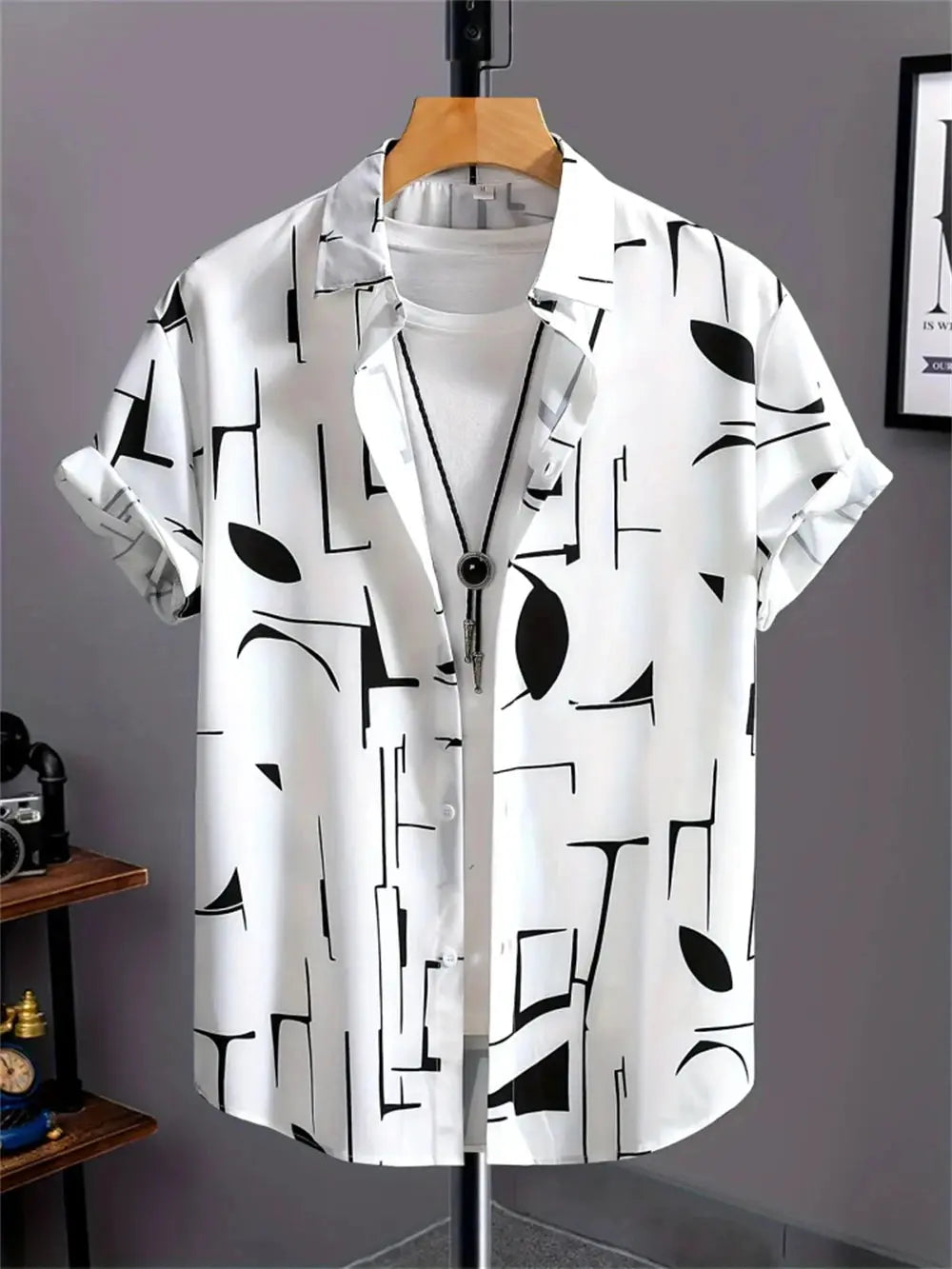 Chemise à manches courtes Vêtements pour hommes Rebel