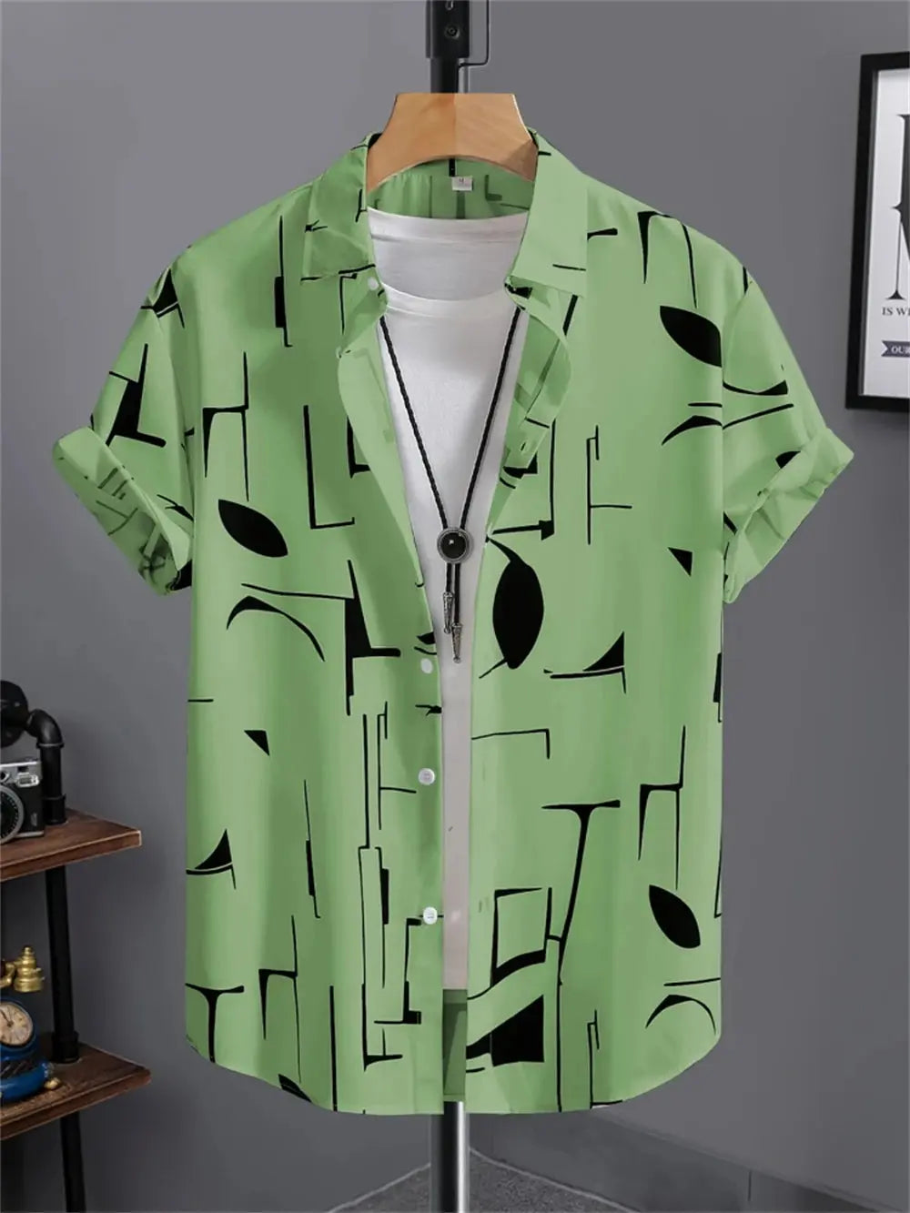 Chemise à manches courtes Vêtements pour hommes Rebel