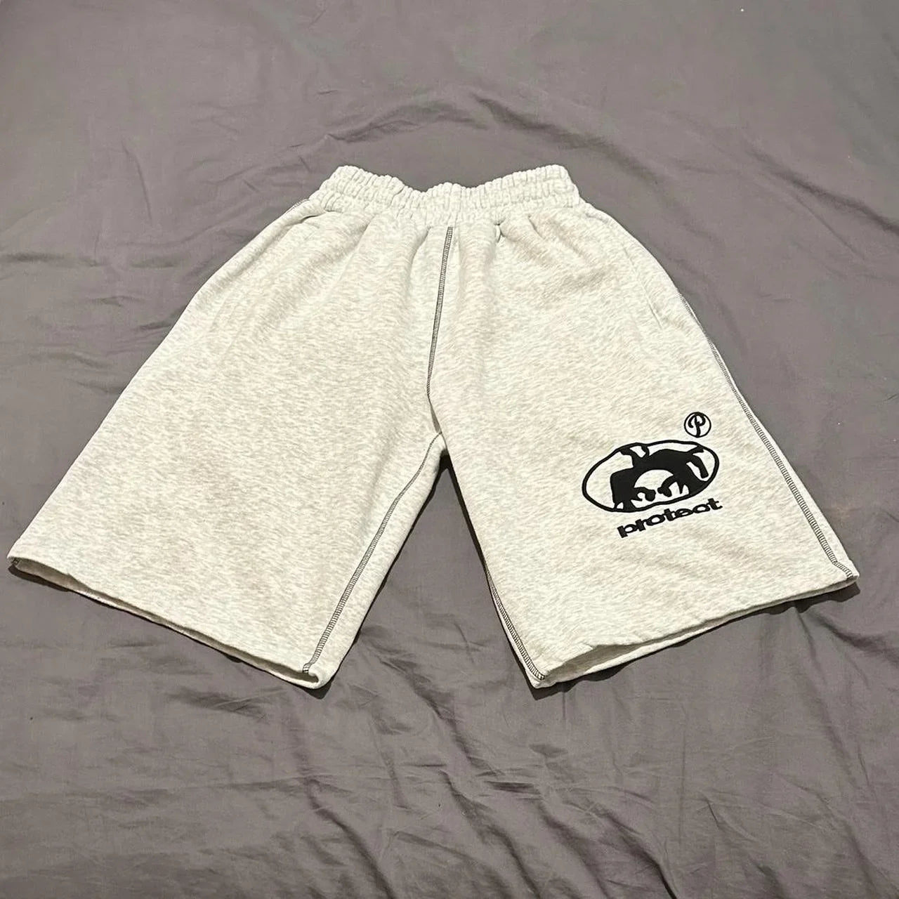 Men Casual Shorts Japanese Korean Sweatpants Breathable and Comfortable Y2k Suitable for Spring and Summer Vintage Street Fit Rebel
