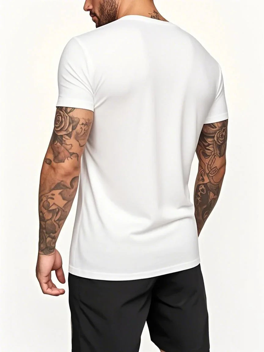 Sleeve Round Neck Casual Attire Playful Teddy Print Summer Casual Graphic T-Shirt Geometric Print Aesthetic Clothes Rebel