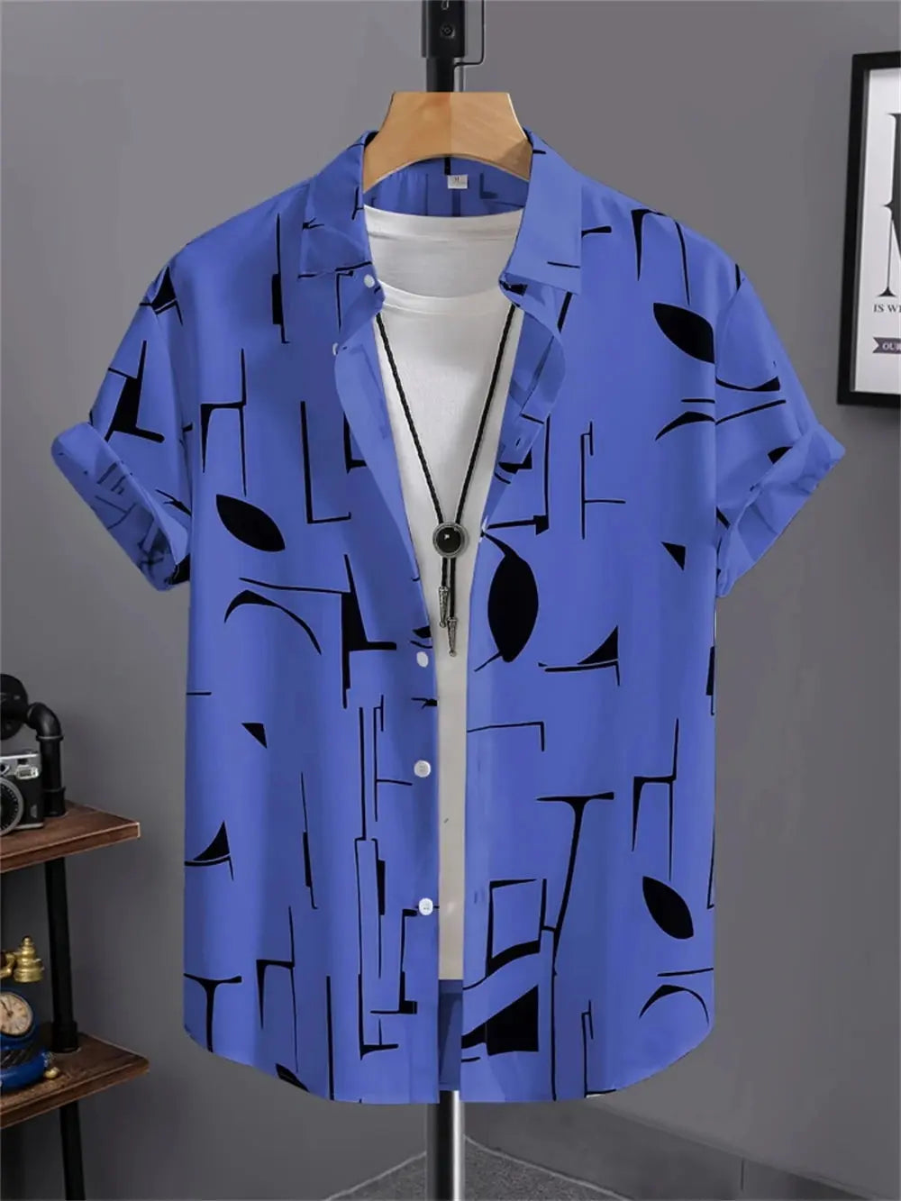 Chemise à manches courtes Vêtements pour hommes Rebel