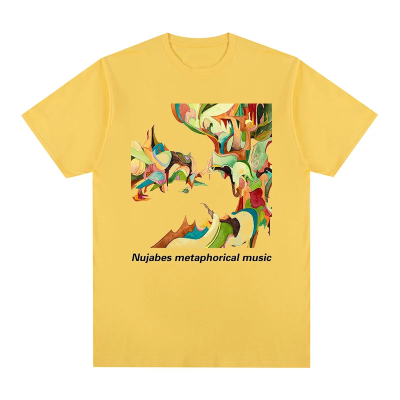 Nujabes T-shirt metaphorical music Cotton Men T shirt New TEE TSHIRT Womens Tops Novelty New Design Rebel