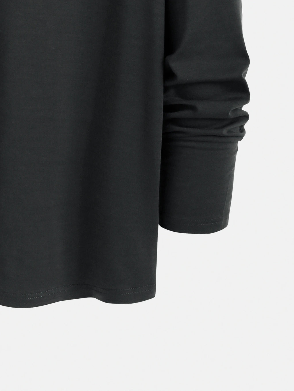 New long-sleeved T-shirt men's printed round neck long-sleeved T-shirt trend versatile casual tops men's clothing summer