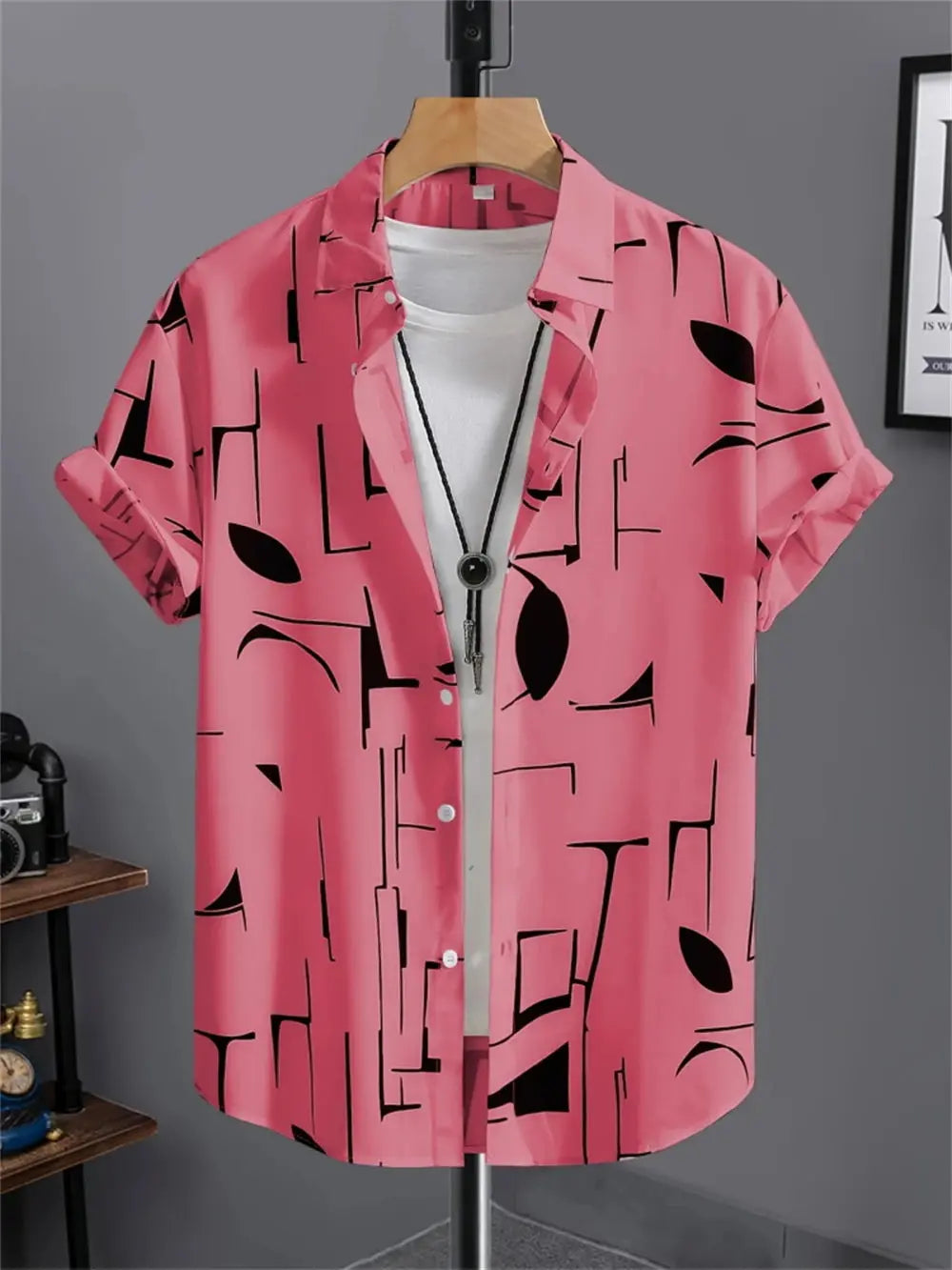 Chemise à manches courtes Vêtements pour hommes Rebel