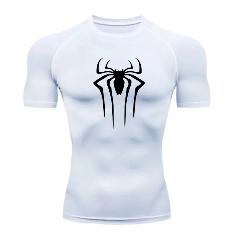Chemise de compression Hommes Fitness Gym Rebel
