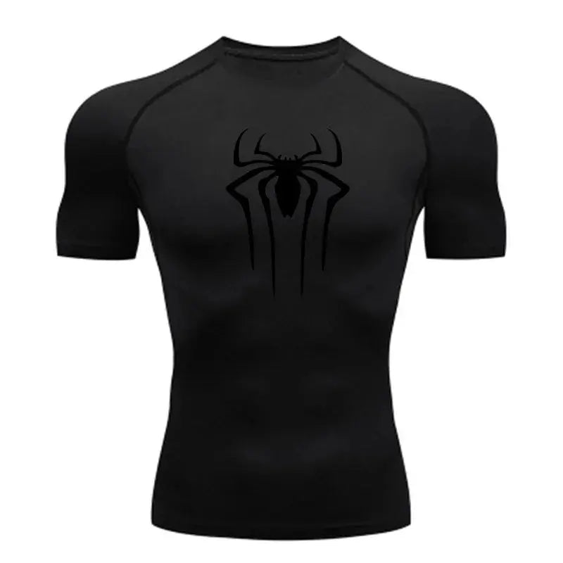 Chemise de compression Hommes Fitness Gym Rebel