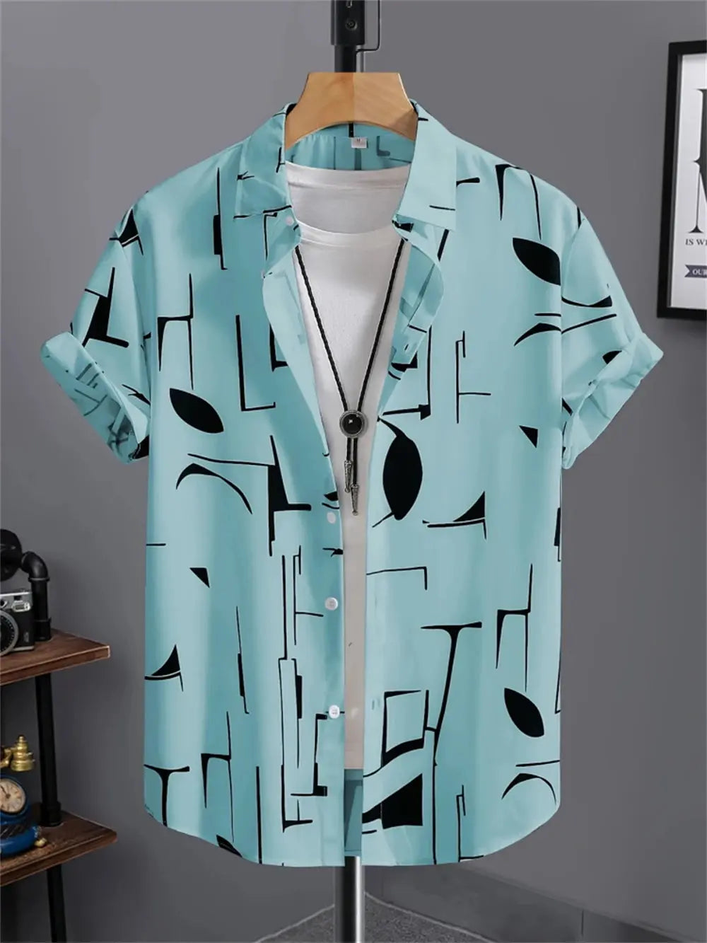 Chemise à manches courtes Vêtements pour hommes Rebel