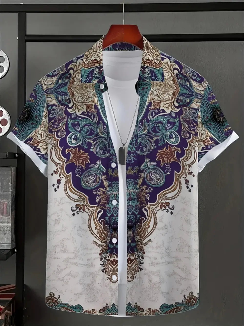 Chemise à manches courtes Vêtements pour hommes Rebel